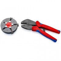 Клещи обжимные со сменными матрицами Knipex MultiCrimp® вороненые 250 мм Knipex 97 33 01