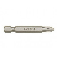 Бита усиленная Phillips POWER BIT 1/4"/50мм PH1 2шт, IRWIN