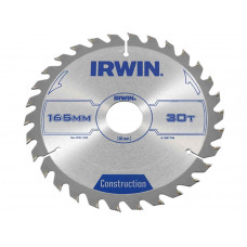 Диск пильный по деревоматериалам IR CSB 165x30Tx30, IRWIN