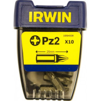 Бита Pozidriv INSERT BIT 1/4"/25мм PZ2 10шт, IRWIN