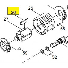 Лопать ротора для 33851 King Tony (33851-B26)