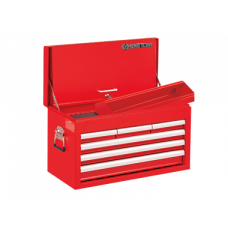 Ящик инструментальный, 6 ящиков и отсек, красный King Tony (87411-6B)