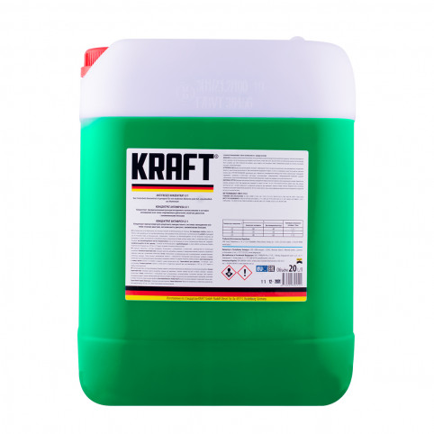 Антифриз KRAFT G11 Green готовий -35 ° C 20 л зелений KF128