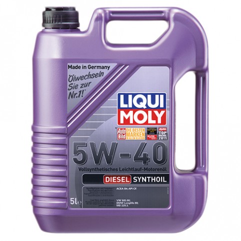 Моторна олива Liqui Moly Diesel Synthoil 5W-40 5 л 1927