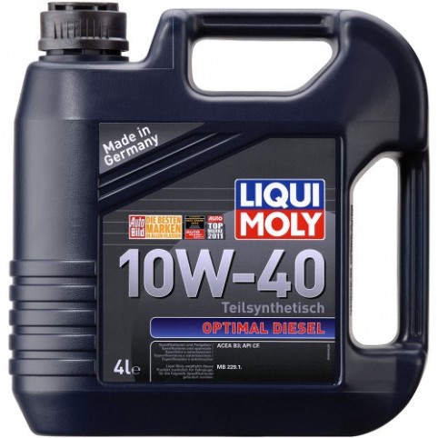 Моторное масло Liqui Moly Optimal Diesel 10W-40 4 л 3934