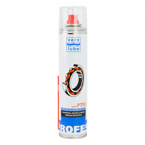 Литиевая универсальная белая смазка с PTFE Verylube 320 мл XB 40221