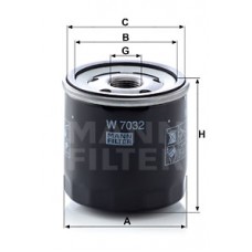 Масляный фильтр MANN W 7032