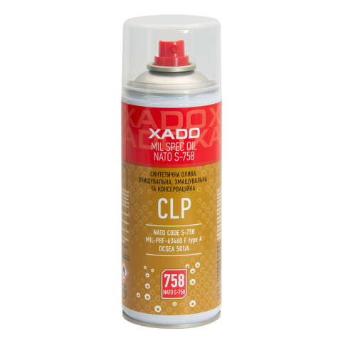 Масло для чистки смазки и консервации оружия XADO CLP OIL-758 400 мл (XA 40432)