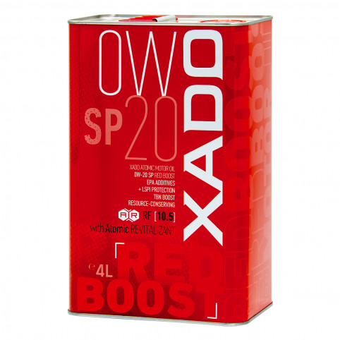 Моторное масло XADO Atomic Oil 0W-20 SP Red Boost 4 л XA 24294