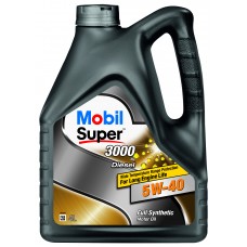 Моторное масло Mobil Super 3000 X1 Diesel 5W-40 4 л