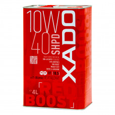 Моторное масло XADO Atomic Oil 10W-40 SHPD Red Boost 4 л ХА 26249