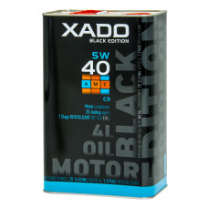 Моторное масло XADO 5W-40 C3 АМС black edition 4 л XA 25274