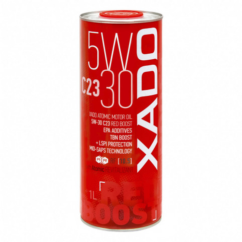 Моторна олива XADO Atomic Oil 5W-30 C23 Red Boost 1 л XA 26105
