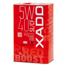 Моторное масло XADO Atomic Oil 5W-40 SL/CF Red Boost 4 л XA 26206