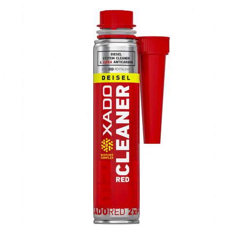 Очиститель топливной системы XADO RED CLEANER с эффектом раскоксования (дизель) 250 мл XA 41025