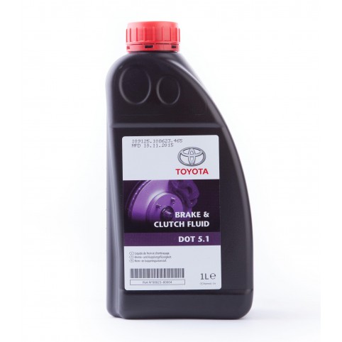 Тормозная жидкость Toyota DOT-5.1 Brake & Clutch Fluid 1 л (0882380004)