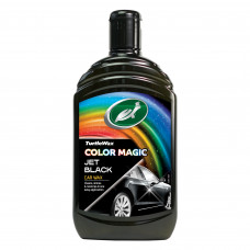 Поліроль для кузова з відновленням кольору Turtle Wax Color Magic Black чорна 500 мл 52708