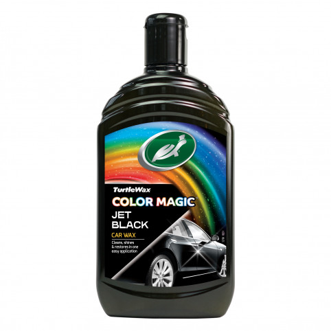 Полироль для кузова с восстановлением цвета Turtle Wax Color Magic Black (черный) 500 мл 52708