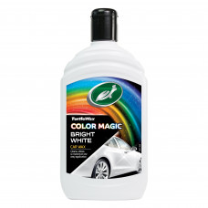 Поліроль для кузова з відновленням кольору Turtle Wax Color Magic White біла 500 мл 53241