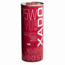 Трансмісійна олива XADO 75W-90 GL 3/4/5 Red Boost 1 л XA 26118