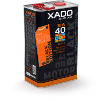 Моторна олива XADO 10W-40 SL/CI-4 LX АМС Black Edition 4 л ХА 22275