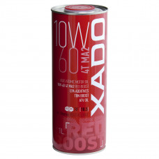 Олива для мототехніки XADO Atomic Oil 10W-60 4T MA2 Red Boost 1 л XA 26128