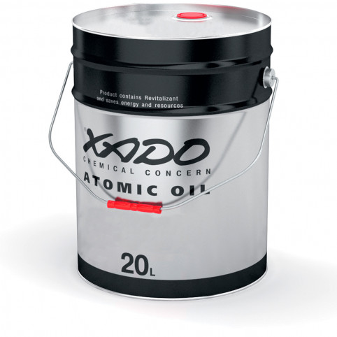 Моторное масло для генератора XADO Atomic Oil 10W-30 SL/CF ведро 20 л XA 28511