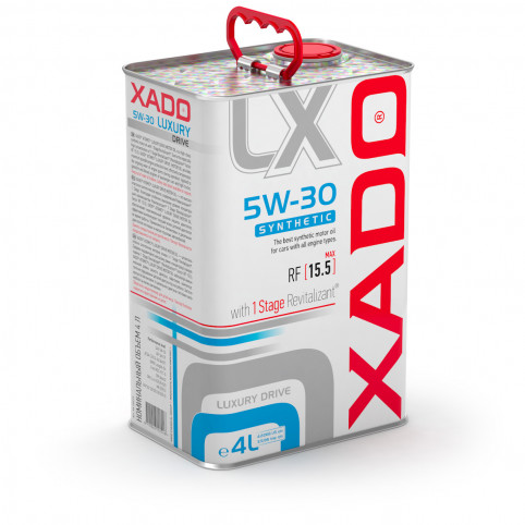 Моторное масло XADO Luxury Drive 5W-30 4 л ХА 20273