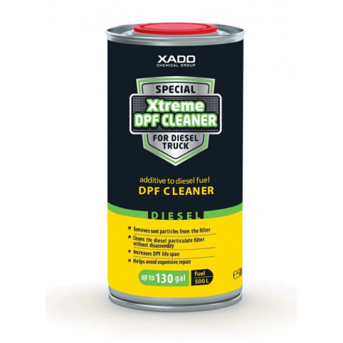 Очиститель сажевого фильтра XADO Xtreme DPF Cleaner for Diesel Truck 500 мл (ХА 31027)